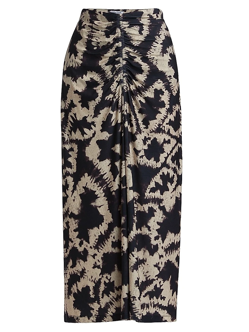 Santa Rita Anna Abstract Midi-Skirt