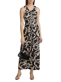Santa Rita Anna Abstract Midi-Skirt