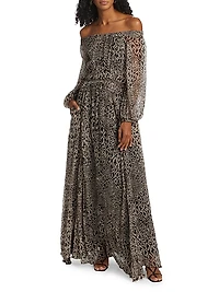 Baradero Malu Off-The-Shoulder Maxi-Dress