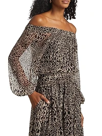Baradero Malu Off-The-Shoulder Maxi-Dress