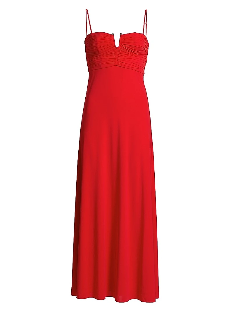 Tigre Holly Ruched Maxi Dress