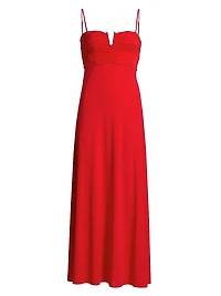 Tigre Holly Ruched Maxi Dress