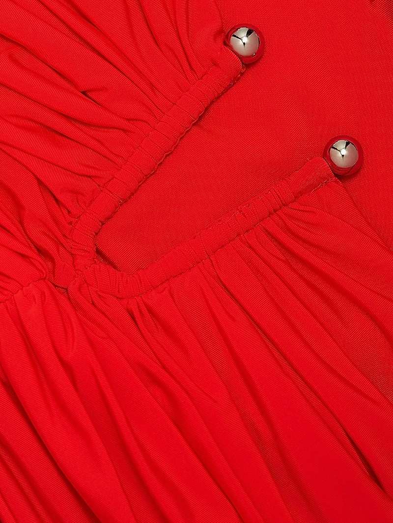 Tigre Holly Ruched Maxi Dress