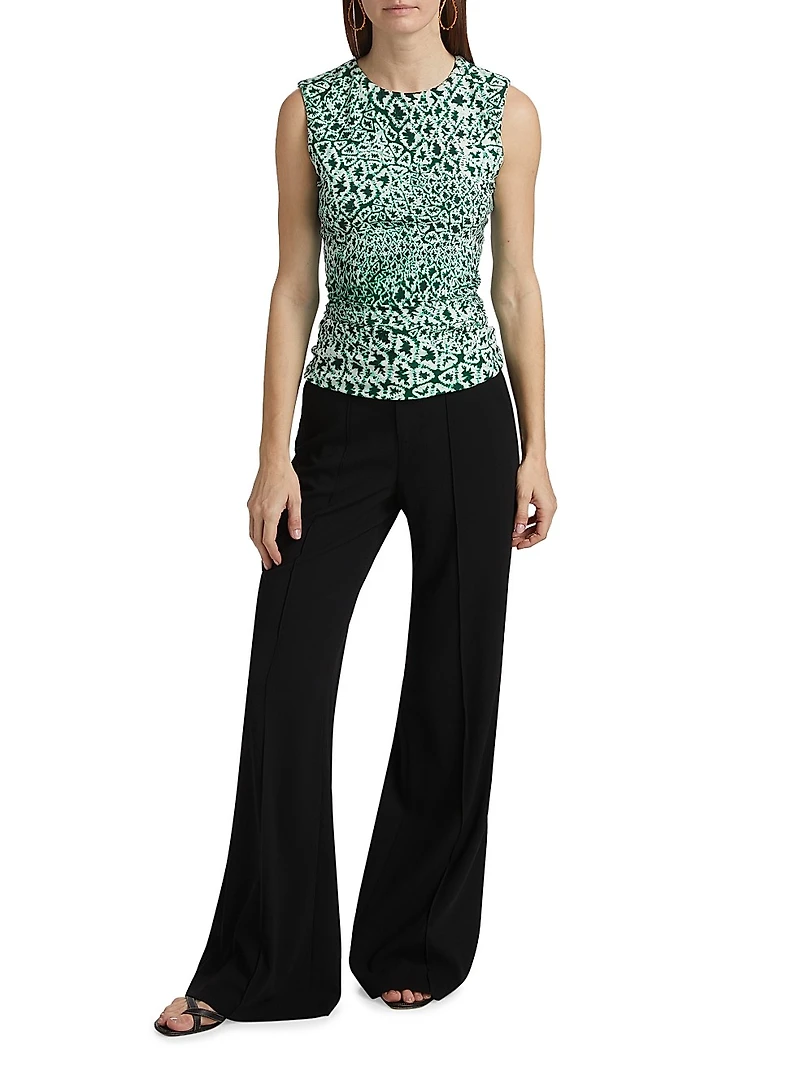 Baradero Jane Stretch-Knit Sleeveless Top