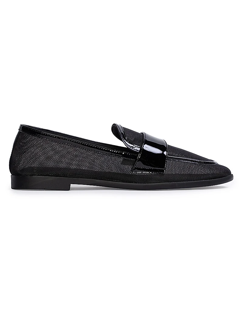 Arrow Mesh Loafers