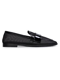Arrow Mesh Loafers