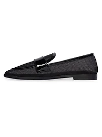 Arrow Mesh Loafers