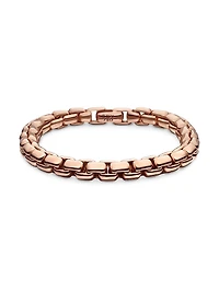 Box Chain Bracelet 18K Rose Gold