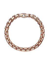 Box Chain Bracelet 18K Rose Gold