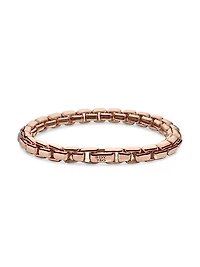 Box Chain Bracelet 18K Rose Gold