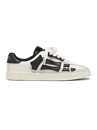 Pacific Bones Leather Low-Top Sneakers