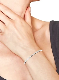 14K Gold & Natural Diamond Tennis Bracelet/1.00-10.00 TCW