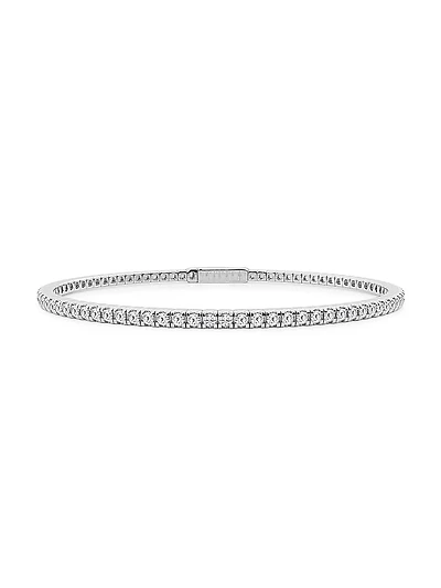 14K White Gold & Prong-Set Natural Diamond Tennis Bracelet/2.00-5.00 TCW