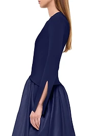 Kenlie Bubble Midi-Dress