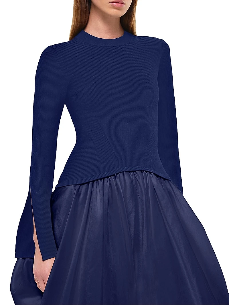 Kenlie Bubble Midi-Dress