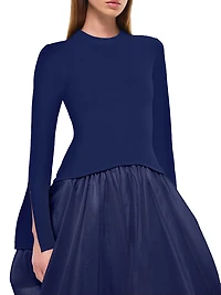 Kenlie Bubble Midi-Dress