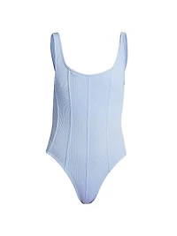 Kian Rib-Knit Bodysuit