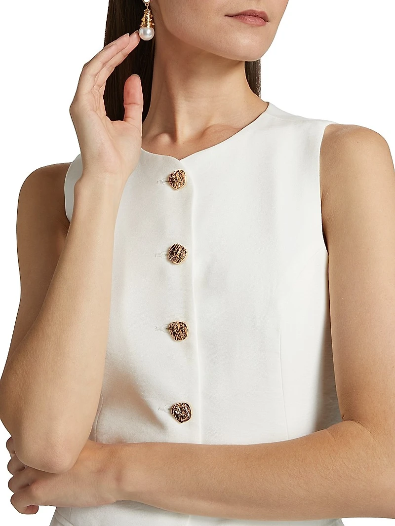 Florence Sleeveless Mini-Dress