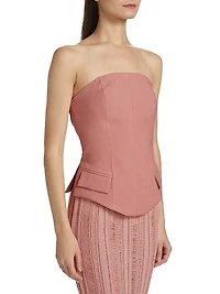 Georgia Tailored Strapless Top