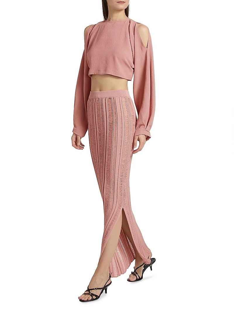 Juliette Body-Con Crop Top