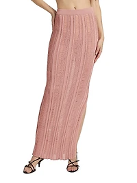 Lilia Body-Con Maxi Skirt