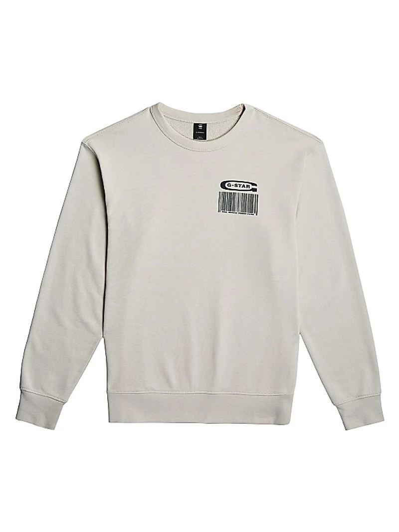 Substance Logo Graphic Crewneck Sweatshirt