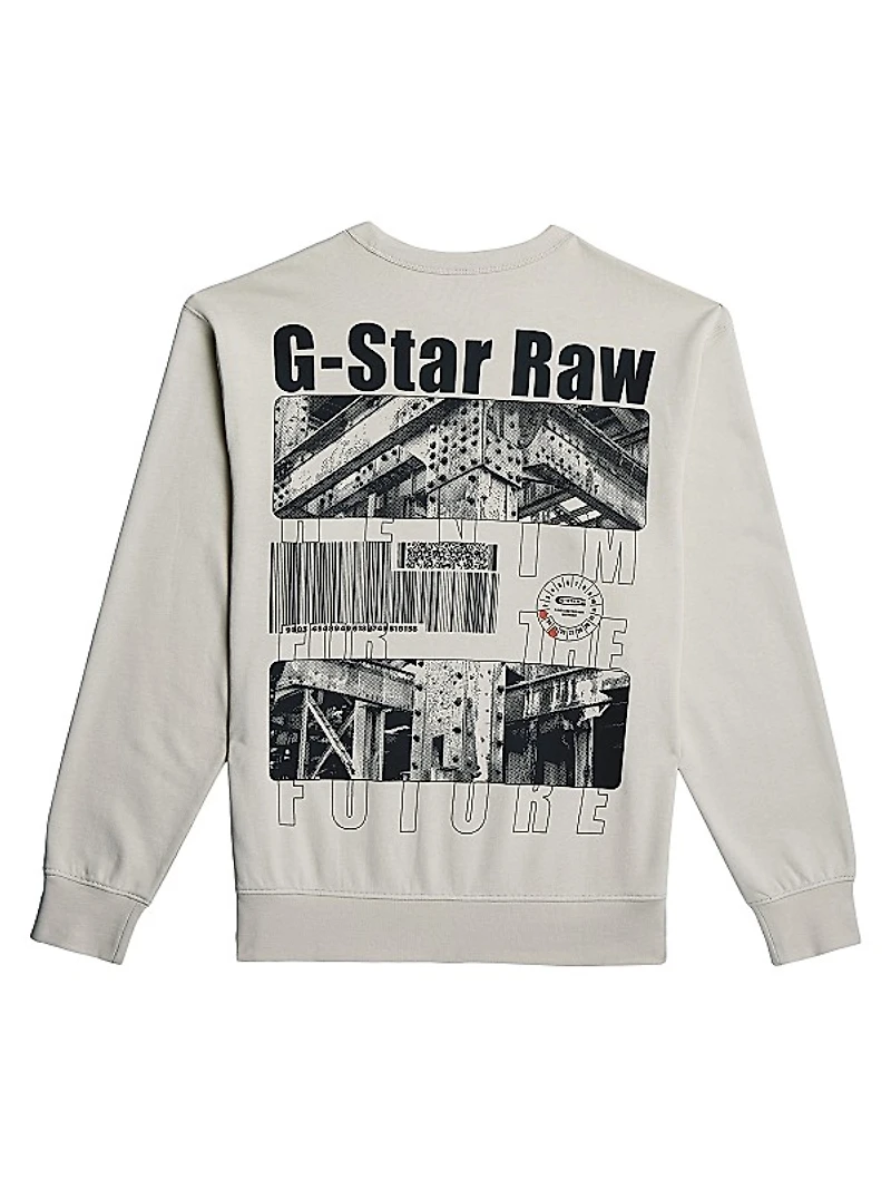 Substance Logo Graphic Crewneck Sweatshirt