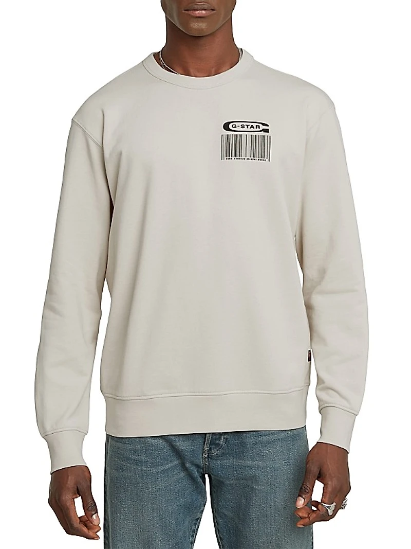 Substance Logo Graphic Crewneck Sweatshirt