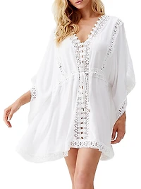 Embroidered Oversized Caftan