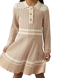 Little Girl's & Colette Sweater Shirtdress