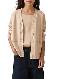Little Girl's & Harper Cardigan Tank Set