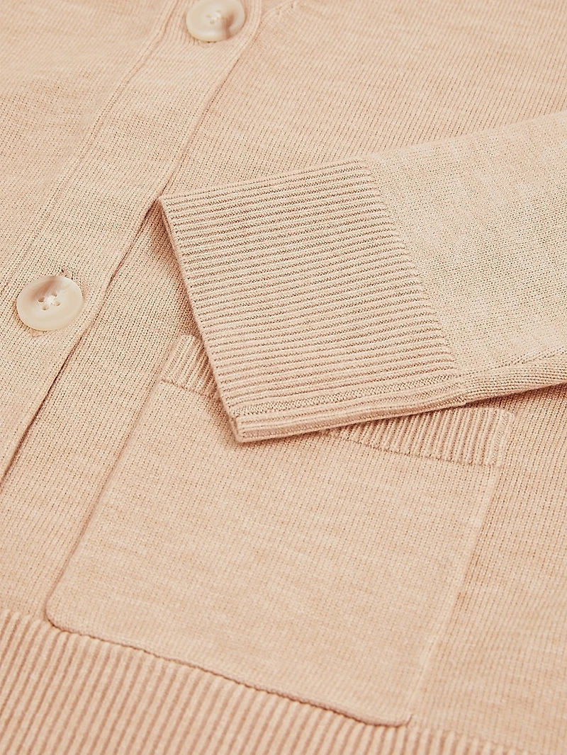 Little Girl's & Harper Cardigan Tank Set