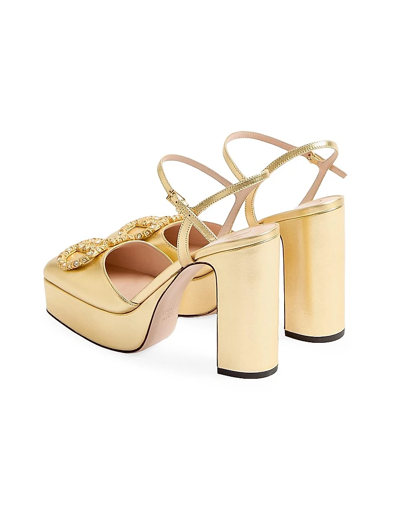 VLogo Signature Platform Pumps 115MM