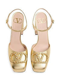 VLogo Signature Platform Pumps 115MM