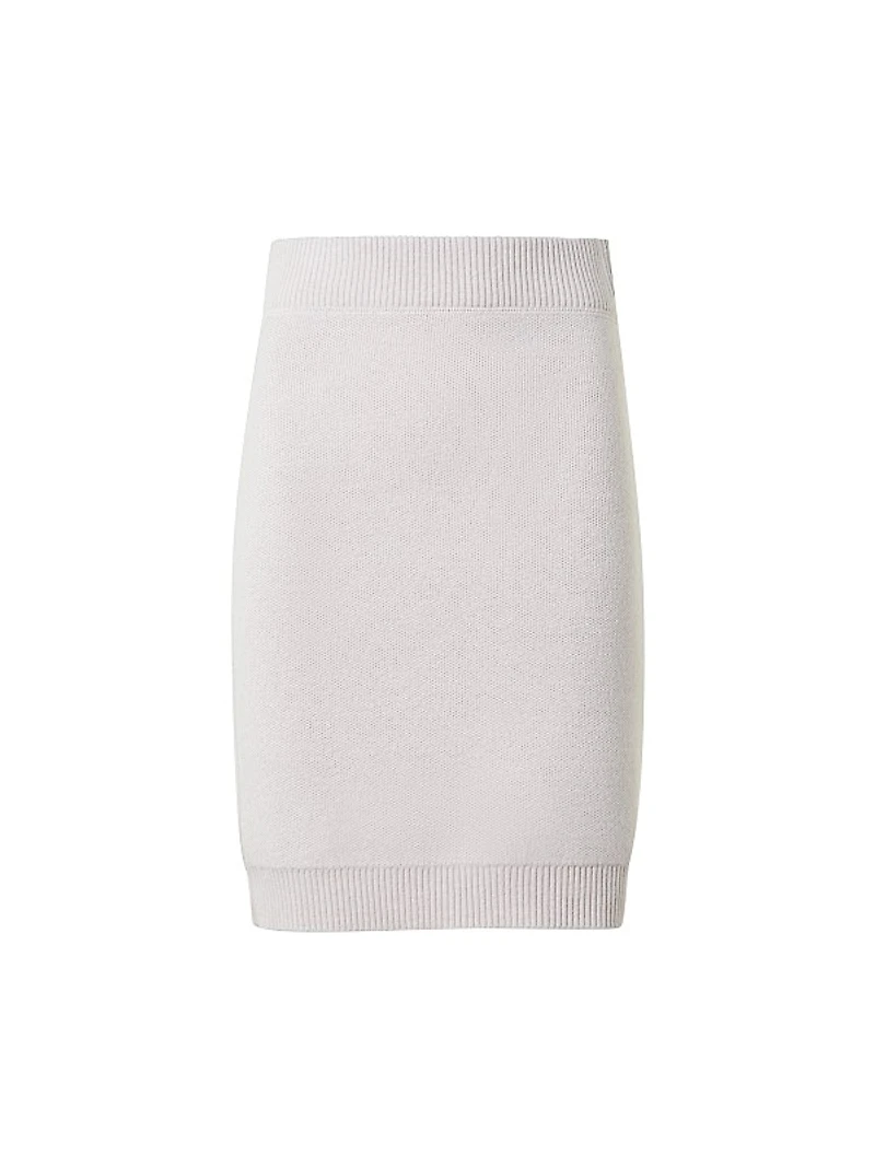 Cashmere Knit Pencil Skirt