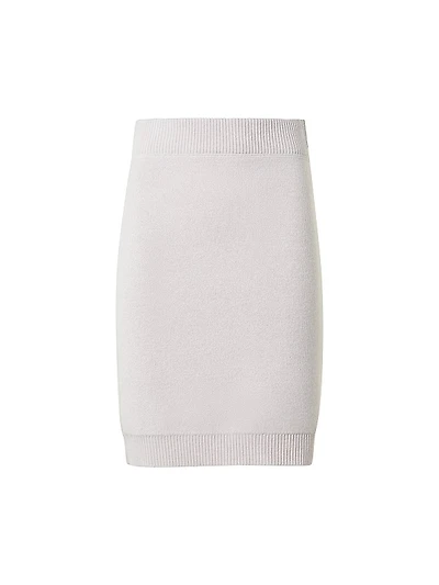 Cashmere Knit Pencil Skirt