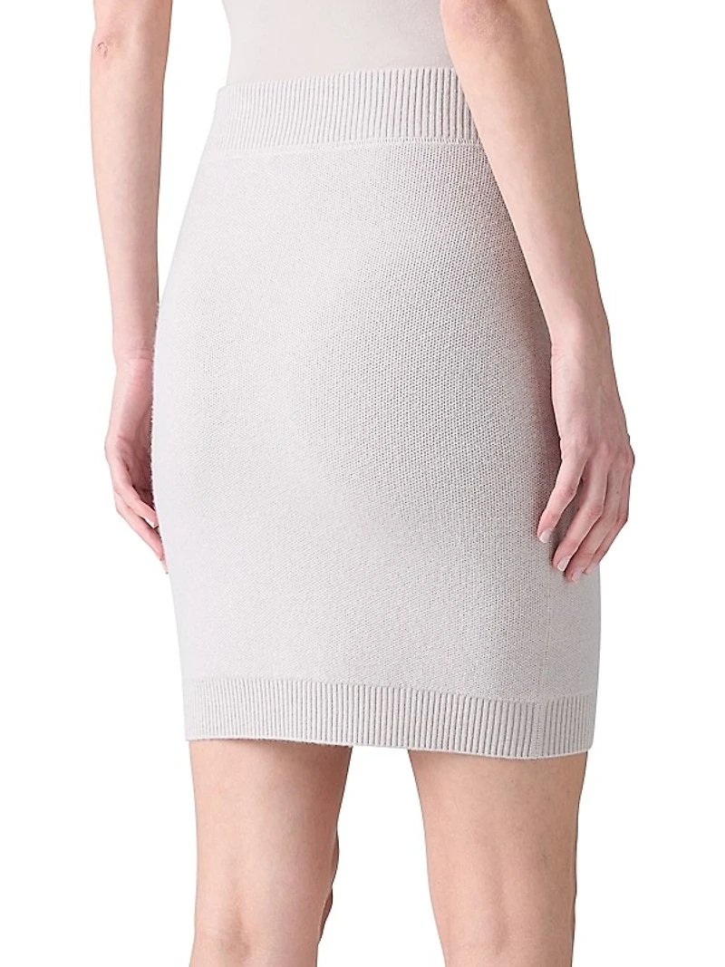 Cashmere Knit Pencil Skirt