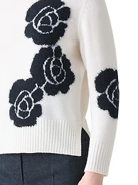 Anemone Intarsia Cashmere Sweater