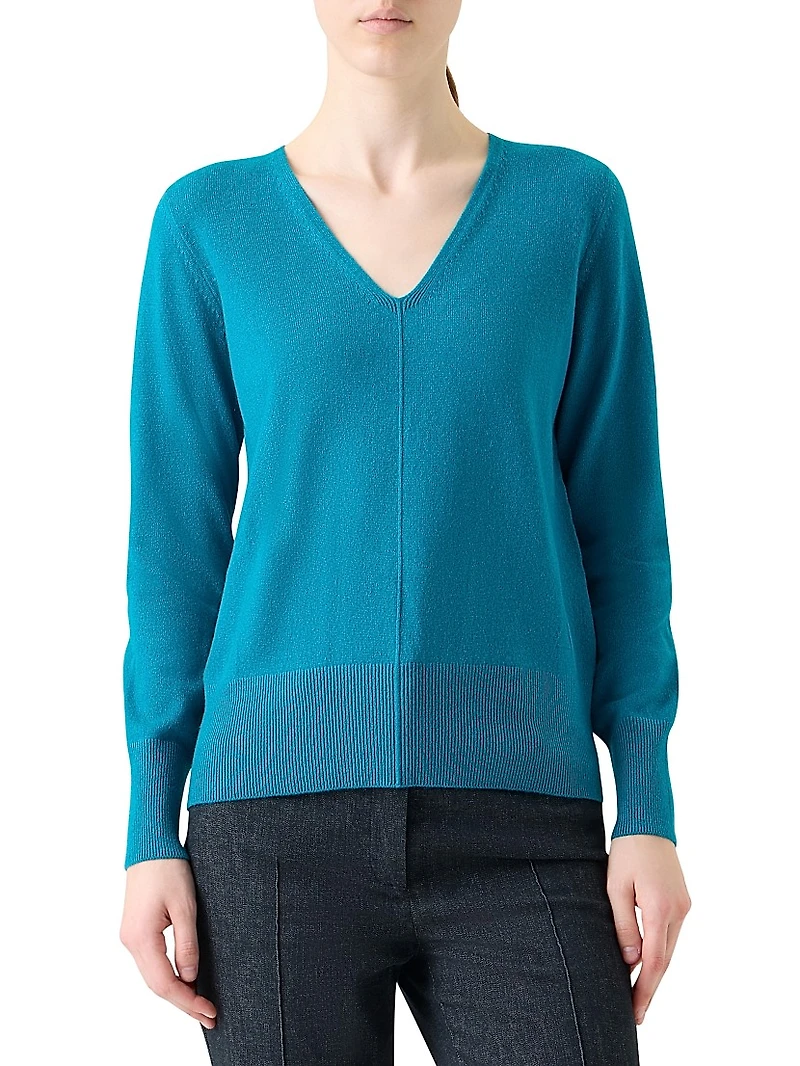 Cashmere V-Neck Sweater