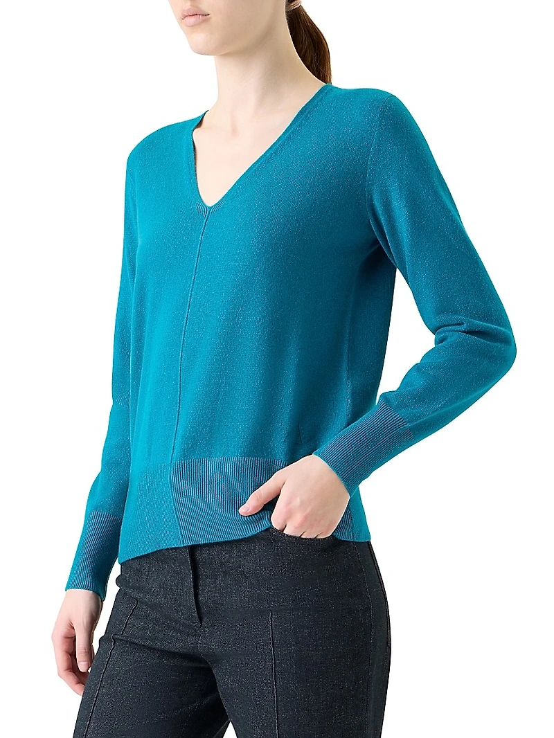 Cashmere V-Neck Sweater