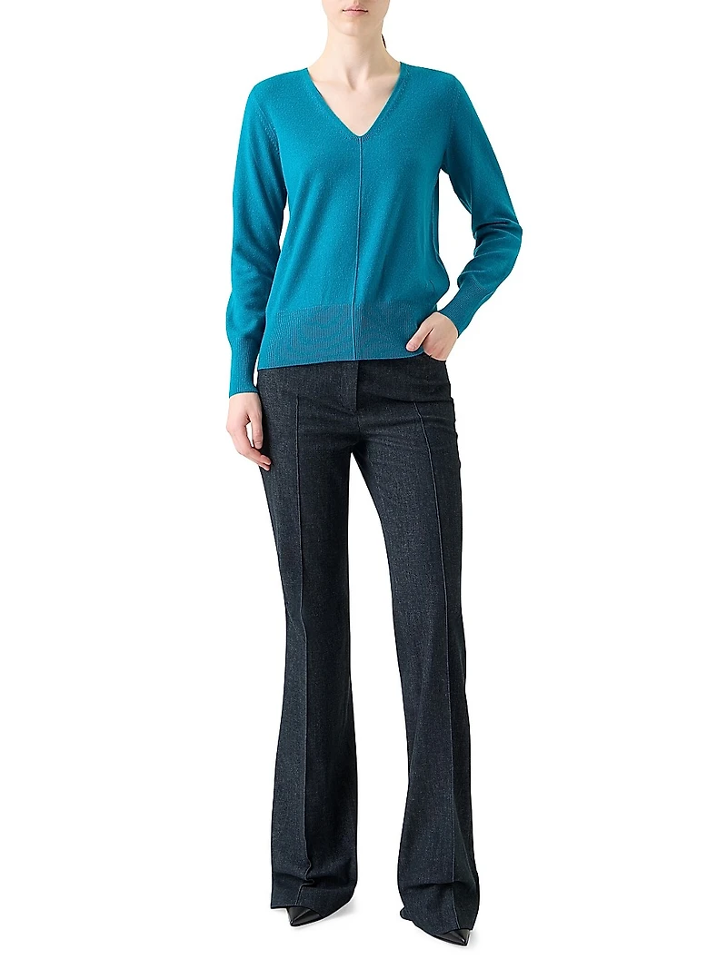 Cashmere V-Neck Sweater