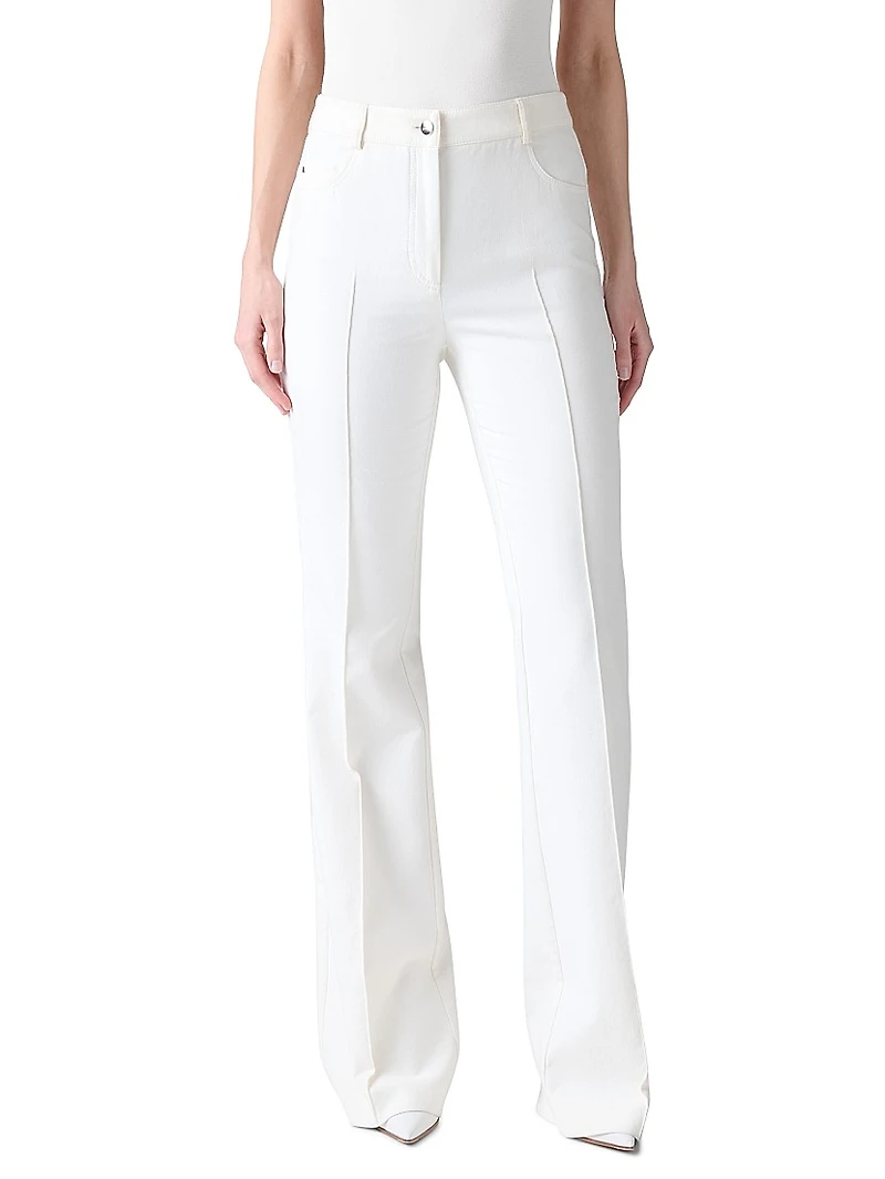 Farid Seamed Bootcut Pants