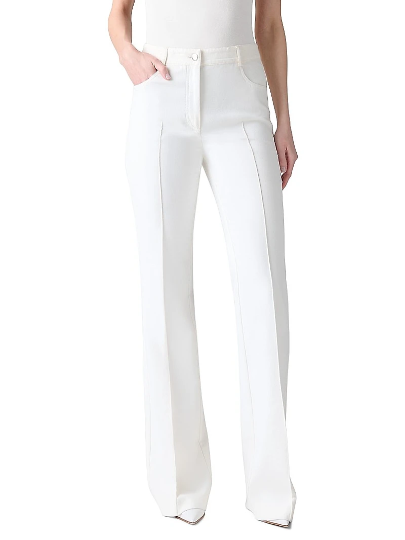 Farid Seamed Bootcut Pants