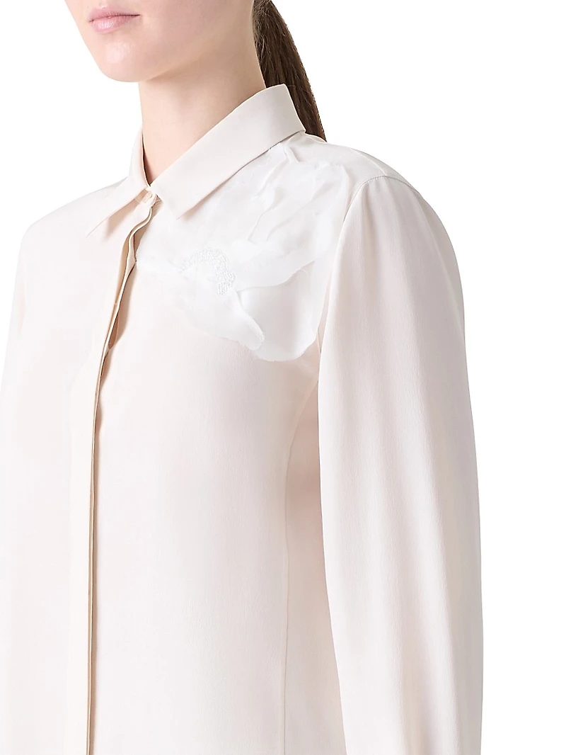 Silk Crepe Blouse