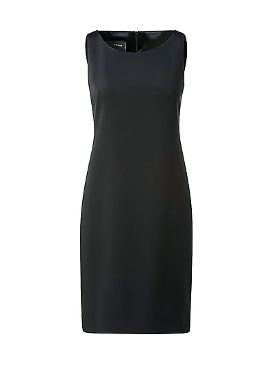 Silk-Stretch Sheath Minidress