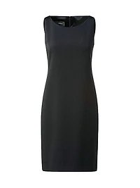 Silk-Stretch Sheath Minidress
