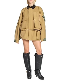 Grosgrain Cargo Shorts