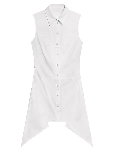 Bustier Cotton Shirtdress