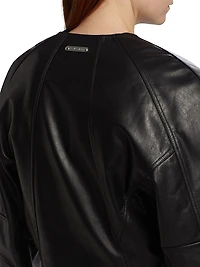 Articulated Leather Jacket