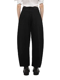 Cocoon Barrel-Leg Jeans